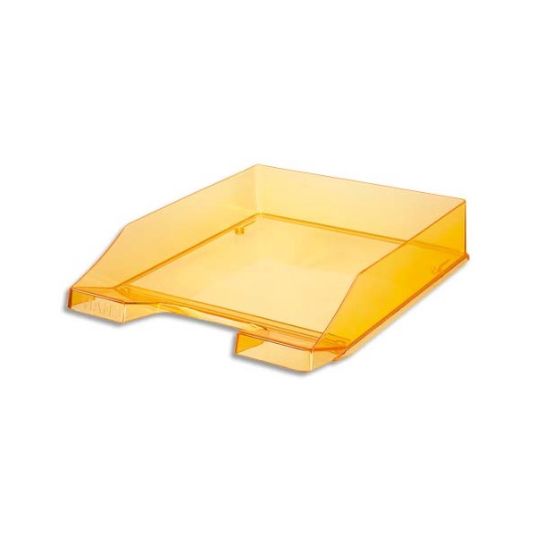HAN Corbeille à courrier 25,5 x 6,5 x 34,8 cm coloris orange cristal