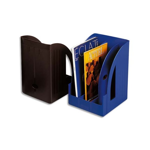 LEITZ Porte-revues Jumbo Leitz Plus - Noir (hxp) 32 x 25,5 cm - Dos 21 cm