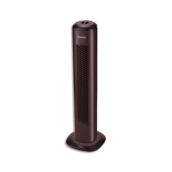 BIONAIRE Ventilateur noir colonne H75 cm 3 vitesses 40 W, 44 Db - L23 x H80 x P20 cm