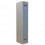 PIERRE HENRY Vestiaire métal industrie propre 1 casier largeur 30 cm gris perle bleu