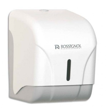 ROSSIGNOL Distributeur Oléane 1 rouleau ou 2 paquets papier toilette blanc