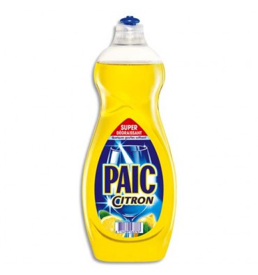 PAIC CITRON Flacon de 750 ml de liquide vaisselle main parfumé citron