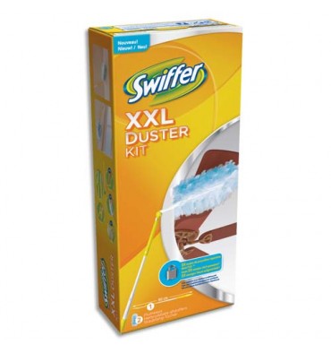SWIFFER Kit de démarrage poignée + plumeau swiffer