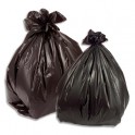 SACS POUBELLES Boîte de 200 Sacs-poubelle en basse densité 100 L noir