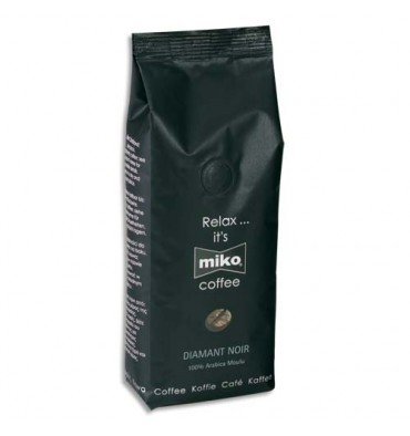 MIKO CAFE Paquet de 1kg de café moulu Diamant 100% Arabica