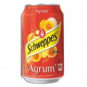 SCHWEPP'S AGRUM'S Canette de boisson gazeuse pétillante 33 cl