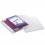 ELBA Sachet de 10 pochettes enveloppes perforées en polypropylène A4 transparente, fermeture velcro