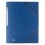 ELBA Chemise simple à élastique Topfile, en carte lustrée 5/10e, coloris bleu