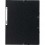 EXACOMPTA Chemise 3 rabats et élastique en carte lustrée 5/10e NATURE FUTURE®, coloris noir