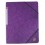 5 ETOILES Chemise 3 rabats et élastique en carte violet