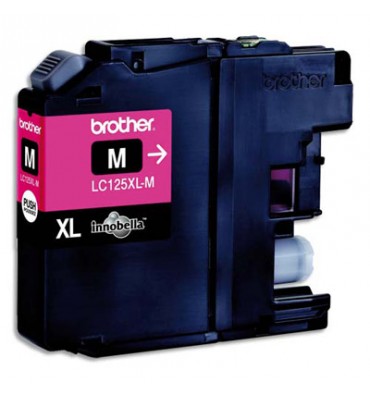 BROTHER Cartouche jet d'encre HC magenta LC125XLM