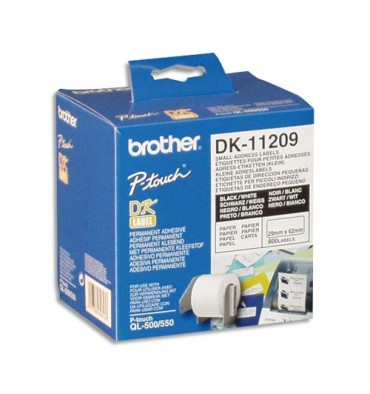 BROTHER Rouleau de 800 étiquettes d'adressage 29 x 62 mm - DK112209