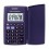 CASIO Calculatrice de poche étui rigide à 8 chiffres HL820VER, coloris bleu