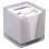 QUO VADIS Recharge bloc cube blanc 9 x 9 x 7,5 cm 590 feuilles mobiles 80g PEFC