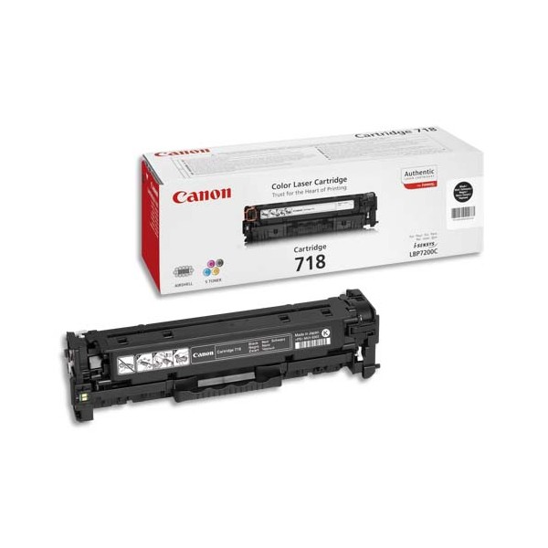 CANON Cartouche Toner laser Noir CRG718BK
