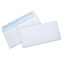 NEUTRE Boîte de 500 enveloppes blanches auto-adhésives 80g format DL 110 x 220 mm