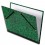 EXACOMPTA Carton à dessin fermeture par rubans 67 x 94 cm pour feuille 60 x 80 cm vert