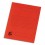 5 ETOILES Paquet de 50 Chemises à 2 rabats pour dossiers-suspendus, coloris rouge