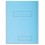 EXACOMPTA Paquet de 50 chemises 2 rabats SUPER 250 en carte 210g, coloris bleu ciel