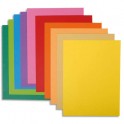 EXACOMPTA Paquet de 10 chemises Rock's en carte 220 g, coloris assortis