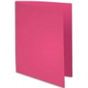 EXACOMPTA Paquet de 100 sous-chemises Rock's en carte 80 g, coloris rose fuchsia
