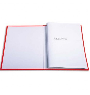EXACOMPTA Paquet de 100 Cotes de Plaidoirie, papier fort 90g et format A4, coloris blanc