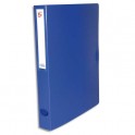 5 ETOILES Boîte de classement dos de 4 cm, en polypropylène 7/10e, coloris bleu