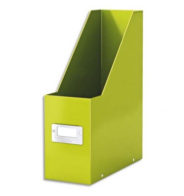 LEITZ Porte-revues Clic & Store, 33 x 2,3 cm, dos 10 cm coloris Vert WOW