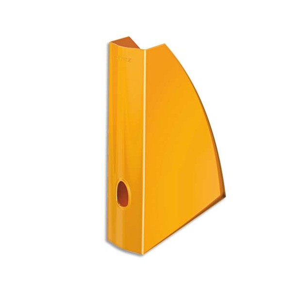 LEITZ Porte-revues WOW A4 - 31,2 x 25,8 cm dos 7,5 cm coloris orange