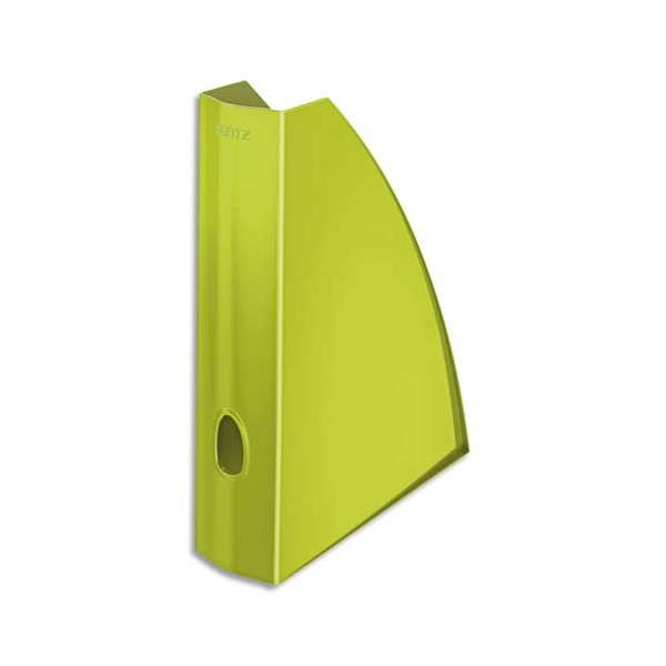 LEITZ Porte-revues WOW A4 - 31,2 x 25,8 cm dos 7,5 cm coloris vert