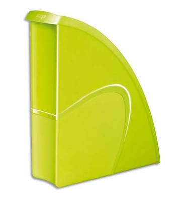 CEP Porte-revues Gloss - Dos 8,2 cm - 31 x 25,9 cm coloris vert anis