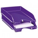 CEP Corbeille à courrier Gloss pour format 24 x 32 cm - 25,7 x 6,6 x 34,8 cm violet