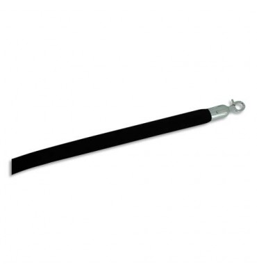 VISO Corde pour poteau guide file - Longueur 1,60 m, diamètre 3,2 cm coloris noir