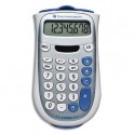 TEXAS INSTRUMENTS Calculatrice 8 chiffres TI 706SV, coloris gris et bleu