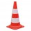 VISO Cône standard pour voies privées - Diamètre 29, hauteur 49 cm coloris orange