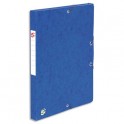 5 ETOILES Boîte de classement à élastique en carte lustrée 7/10e, dos de 4 cm, coloris bleu
