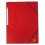 5 ETOILES Chemise simple à élastique en carte lustrée 5/10ème, 450g. Coloris rouge