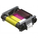 EVOLIS Badgy Ruban couleur YMCKO pour 100 impressions + 100 cartes PVC épaisses (0,76 mm)