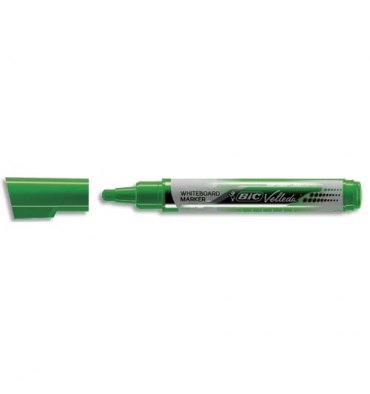 BIC Marqueur effaçable à sec VELLEDA Liquid' ink, encre liquide vert, pointe ogive large