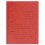 EXACOMPTA Paquet de 25 dossiers de plaidoirie pré-imprimés, en carte 265g, coloris rouge
