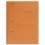 EXACOMPTA Paquet de 25 dossiers de plaidoirie pré-imprimés, en carte 265g, coloris orange