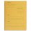 EXACOMPTA Paquet de 25 dossiers de plaidoirie pré-imprimés, en carte 265g, coloris jaune