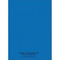 CONQUERANT Cahier piqûre 96 pages 90g 5x5 24 x 32 cm. Couverture polypropylène bleu