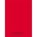 CONQUERANT Cahier piqûre 96 pages 90g 5x5 24 x 32 cm. Couverture polypropylène rouge