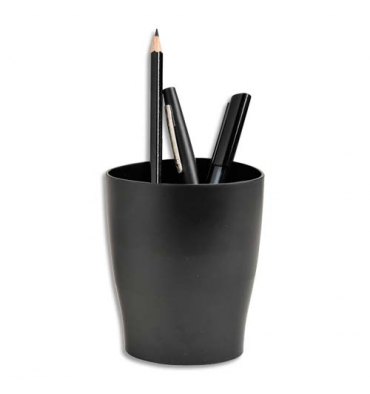 NEUTRE Pot à crayons ECO en polystyrène, Noir