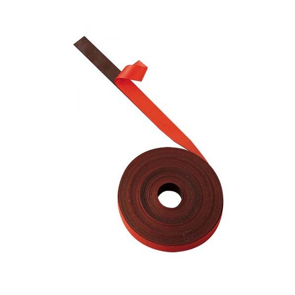 BI-OFFICE Ruban magnétique de 1 cm x 5 m rouge