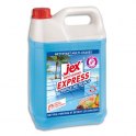 JEX PROFESSIONNEL Express Bidon de 5L Nettoyant multi-usages triple action plus parfum Jardin exotique