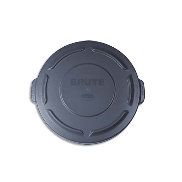RUBBERMAID Couvercle pour collecteur Brute - Diamètre 50,5 cm, hauteur 3 cm coloris gris