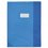 OXFORD Protège-cahier 24 x 32 cm Strong Line cristal + renforcés 30/100e. Coloris bleu