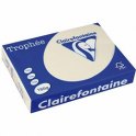 CLAIREFONTAINE Ramette de 250 feuilles papier couleur TROPHEE 160g A4 ivoire